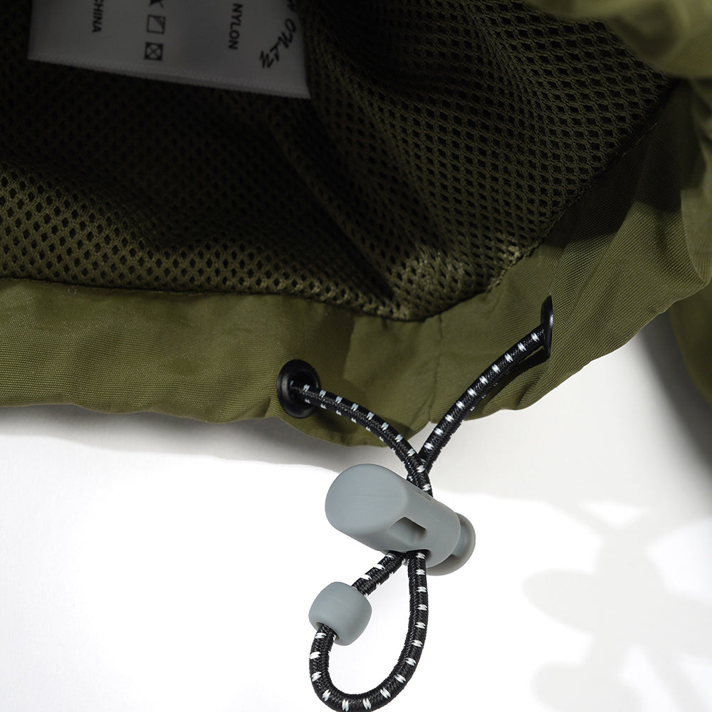 Cash Only Dash Rain Jacket Army
