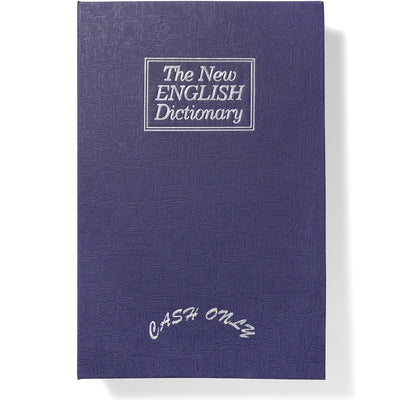 Cash Only Dictionary Stash Box Navy
