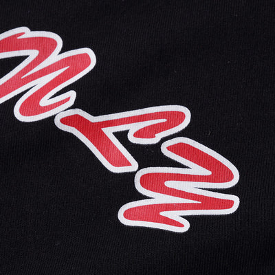 Cash Only Logo Tee Black/Red