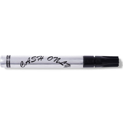 Cash Only Paint Marker Black