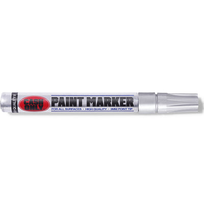 Cash Only Paint Marker Chrome