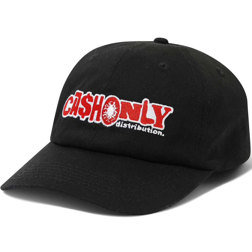 Cash Only Payday 6 Panel Cap Black