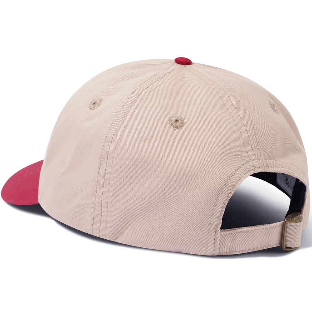 Cash Only Payday 6 Panel Cap Tan/Burgundy