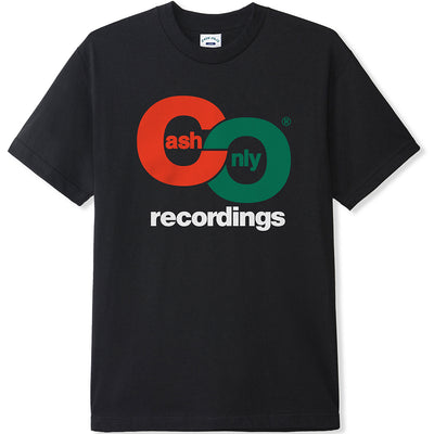 Cash Only Recordings Tee Black