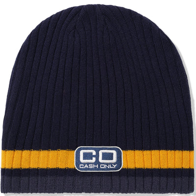 Cash Only Strike Beanie Navy