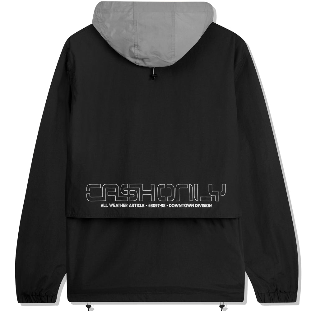 Cash Only Transit Nylon Jacket Black/Grey