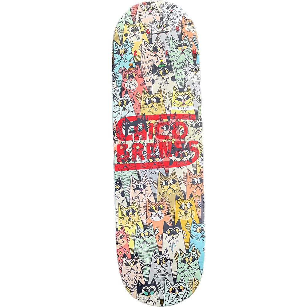 Chico Stix x Ferris Plock XL Skateboard Deck 9.2"