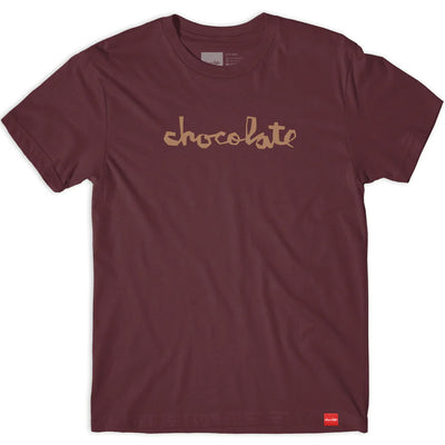 Chocolate Chunk Tee Maroon