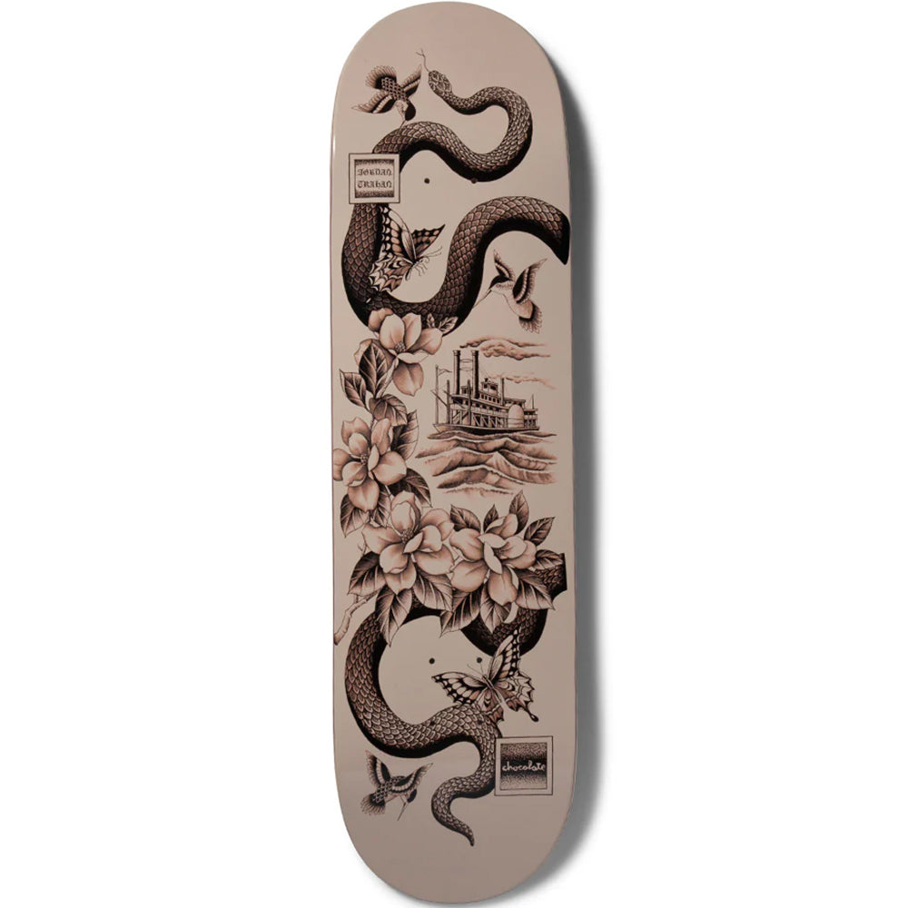 Chocolate Jordan Trahan Bayou Brown Deck 8.5"