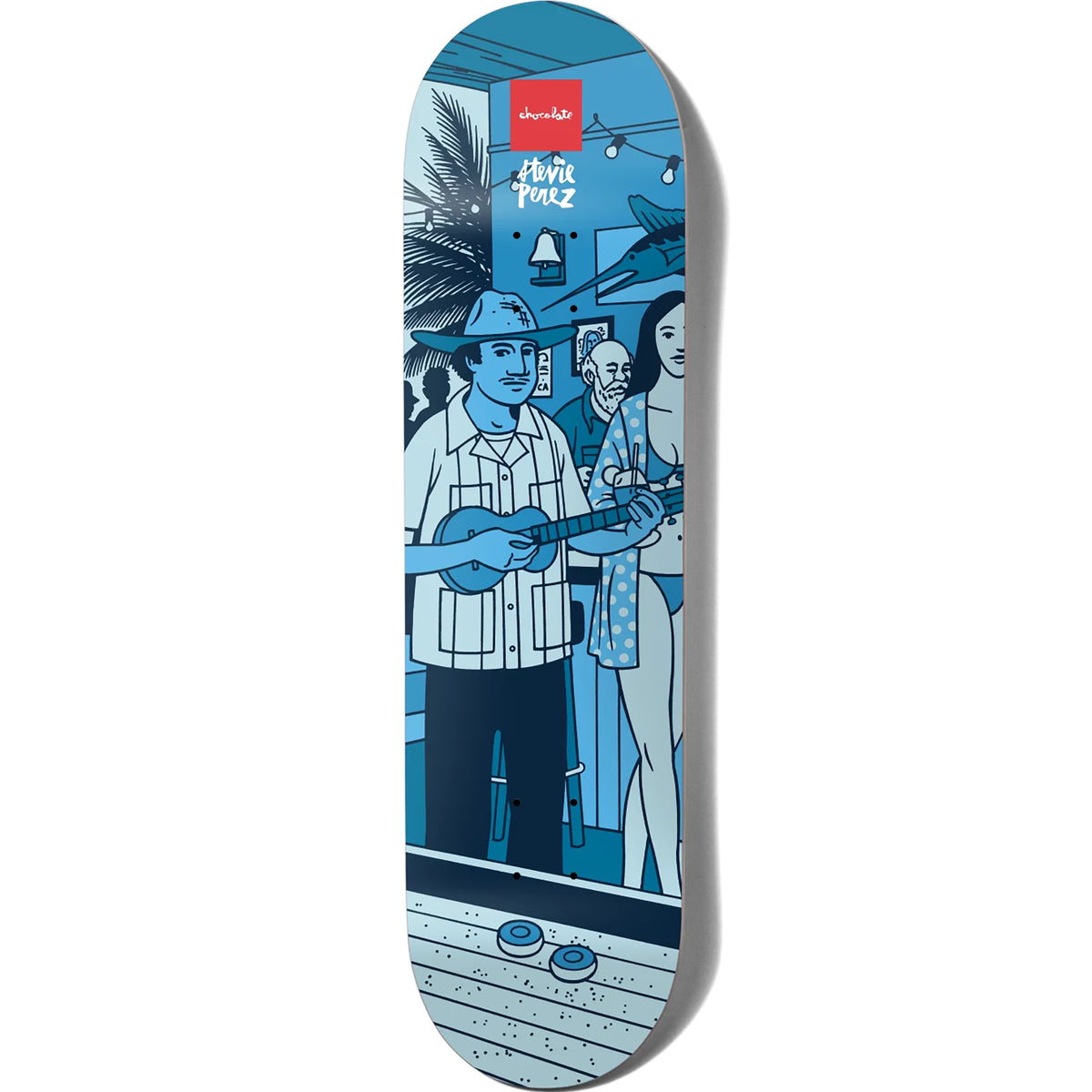 Chocolate Stevie Perez Bar Series III Skateboard Deck 8.4"