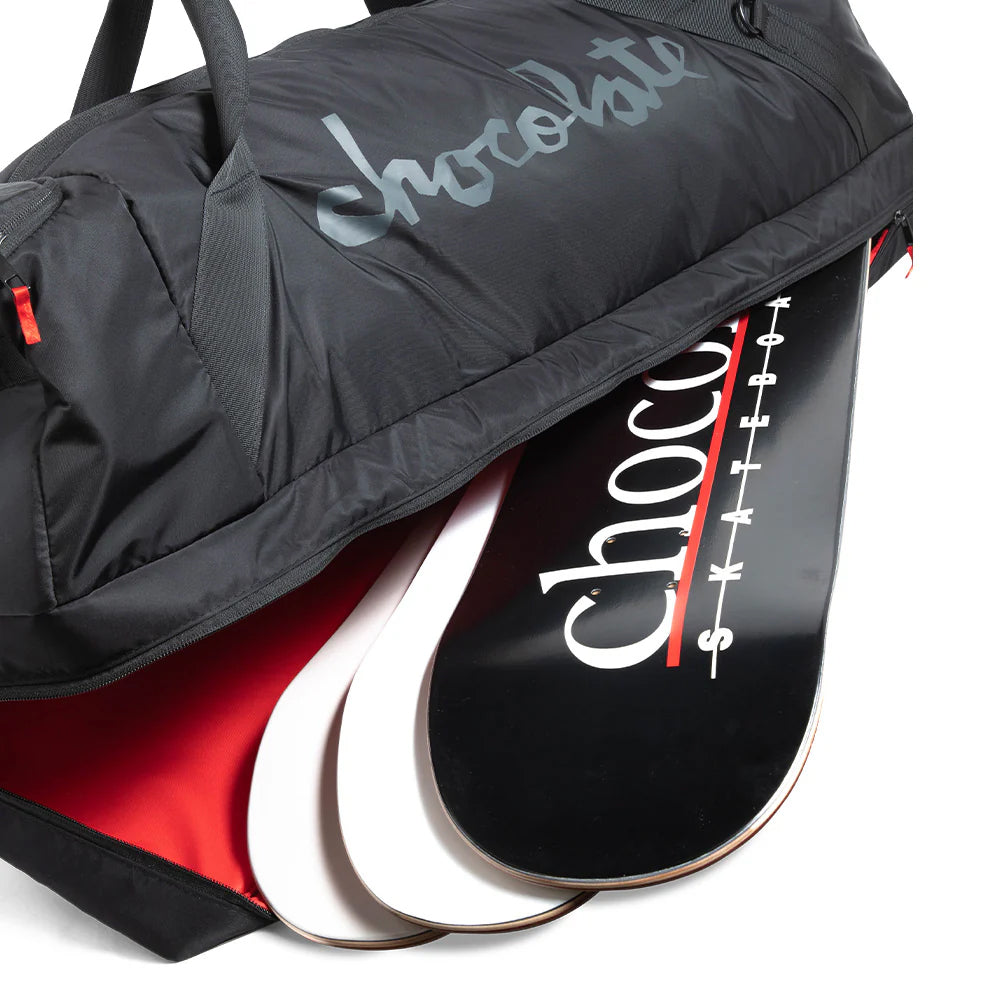 Chocolate Travel Duffle Bag Black