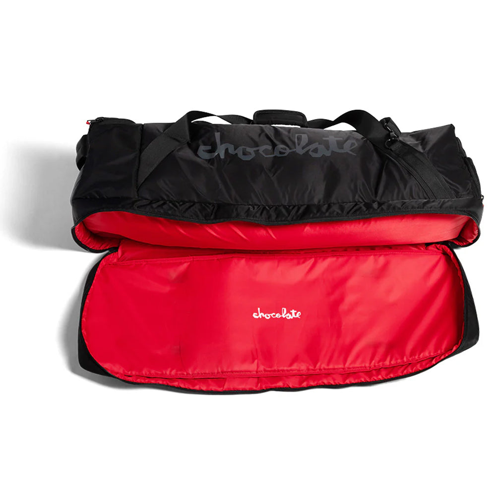 Chocolate Travel Duffle Bag Black