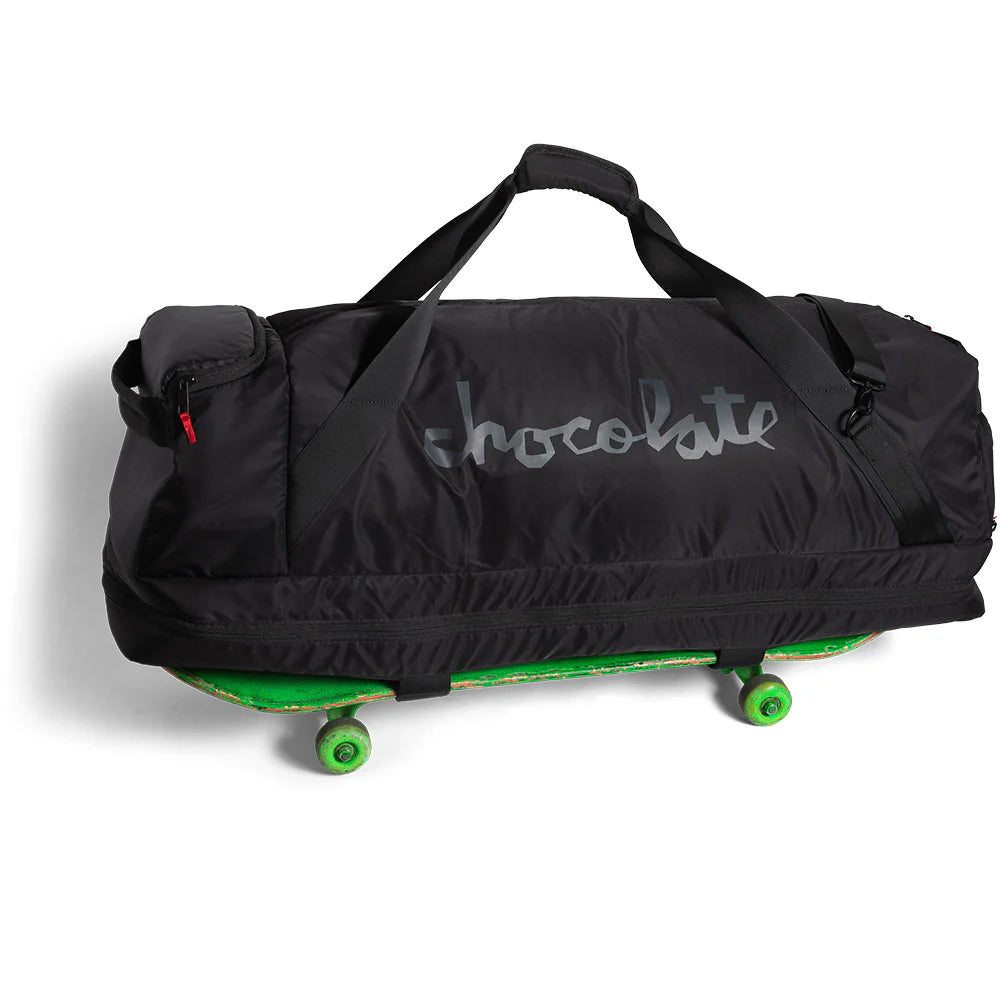 Chocolate Travel Duffle Bag Black