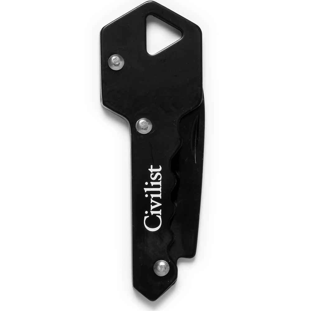 Civilist Box Cutter/Grip Key Black