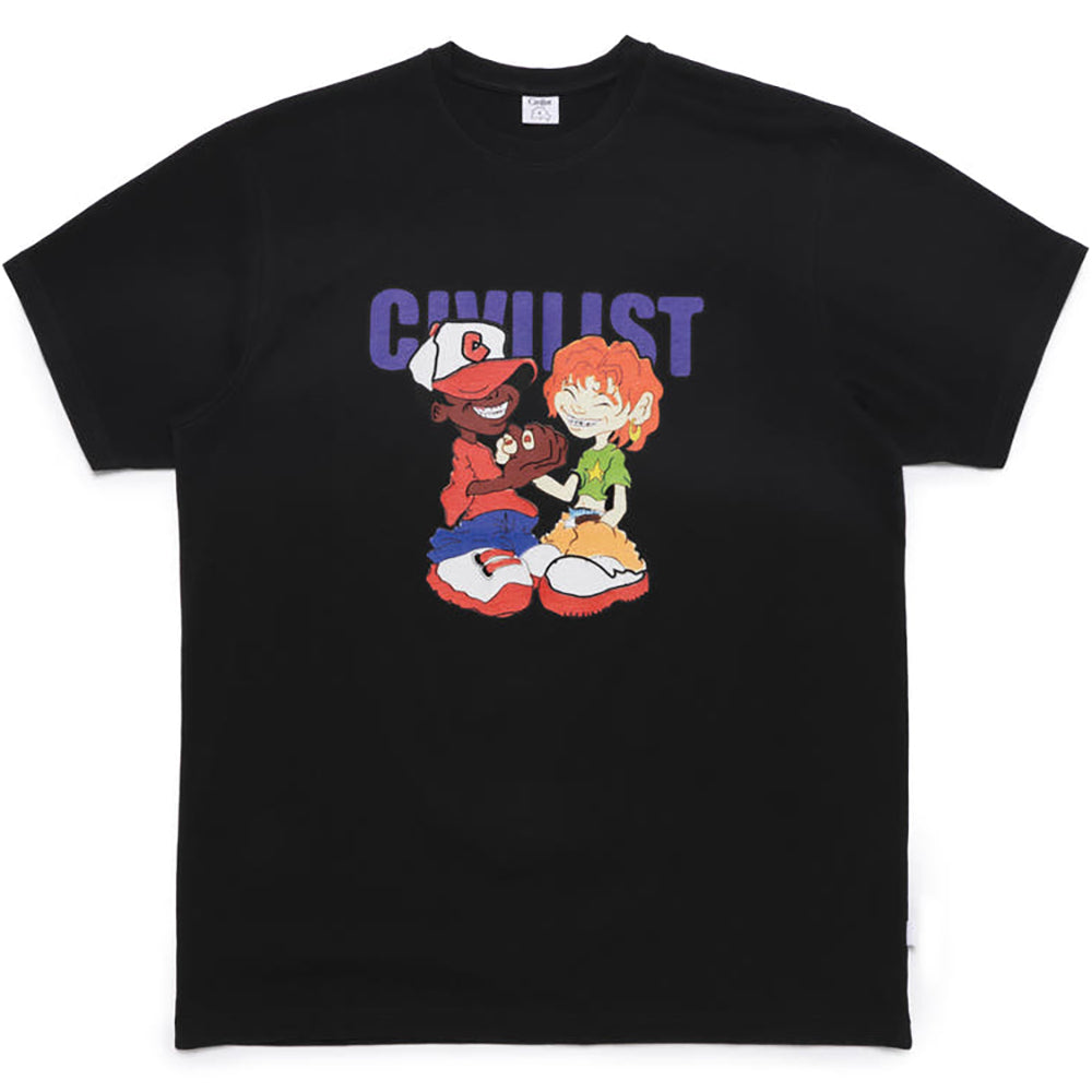 Civilist Characters Tee Black