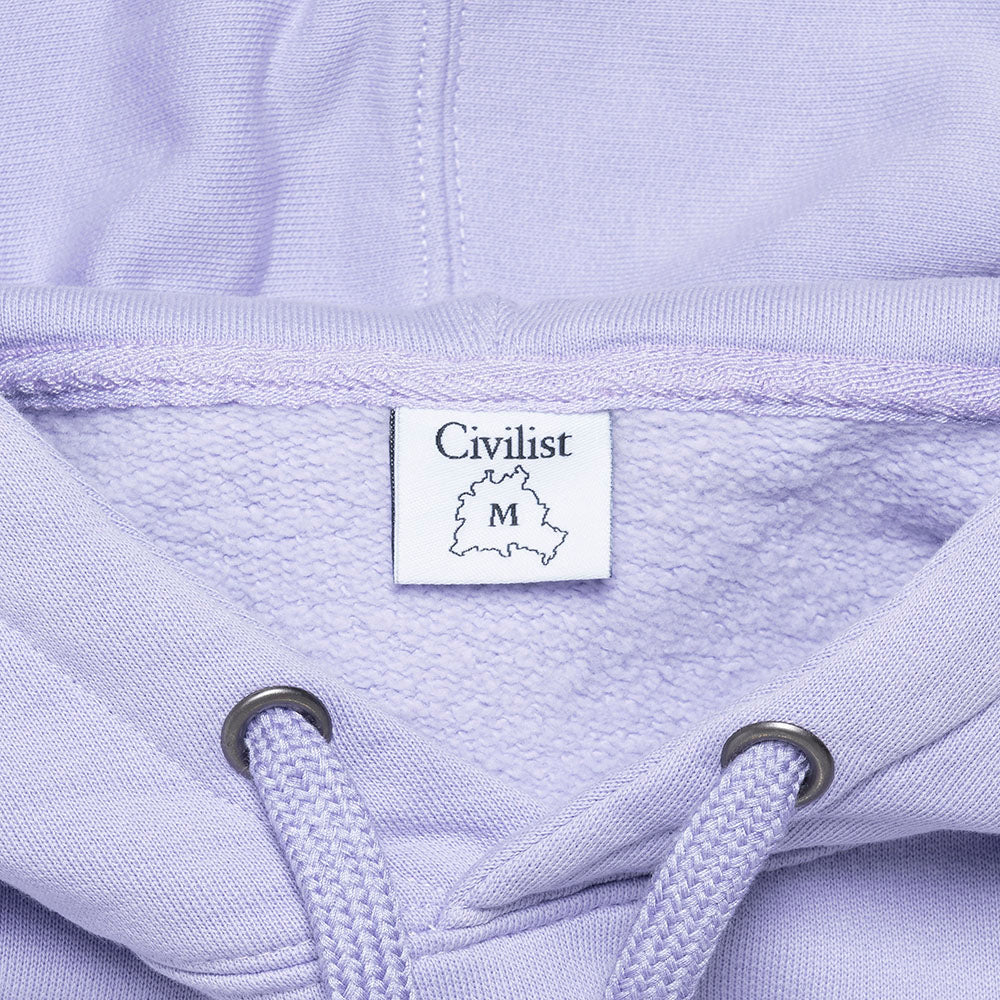 Civilist Mini Logo Hood Lavender