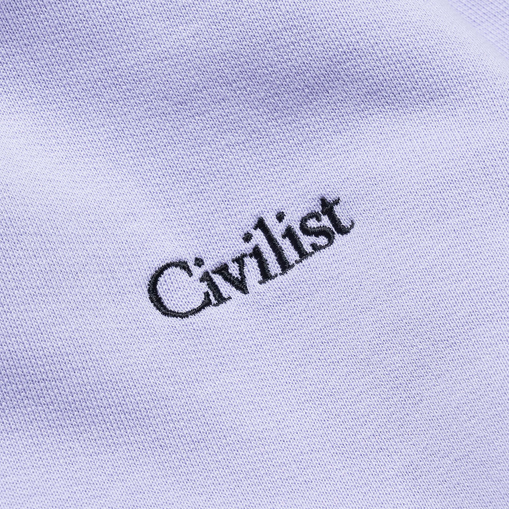 Civilist Mini Logo Hood Lavender