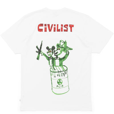 Civilist Mouse Tee White