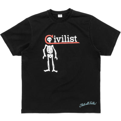 Civilist News Tee Black