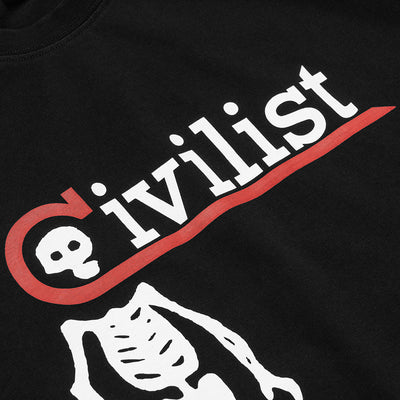 Civilist News Tee Black