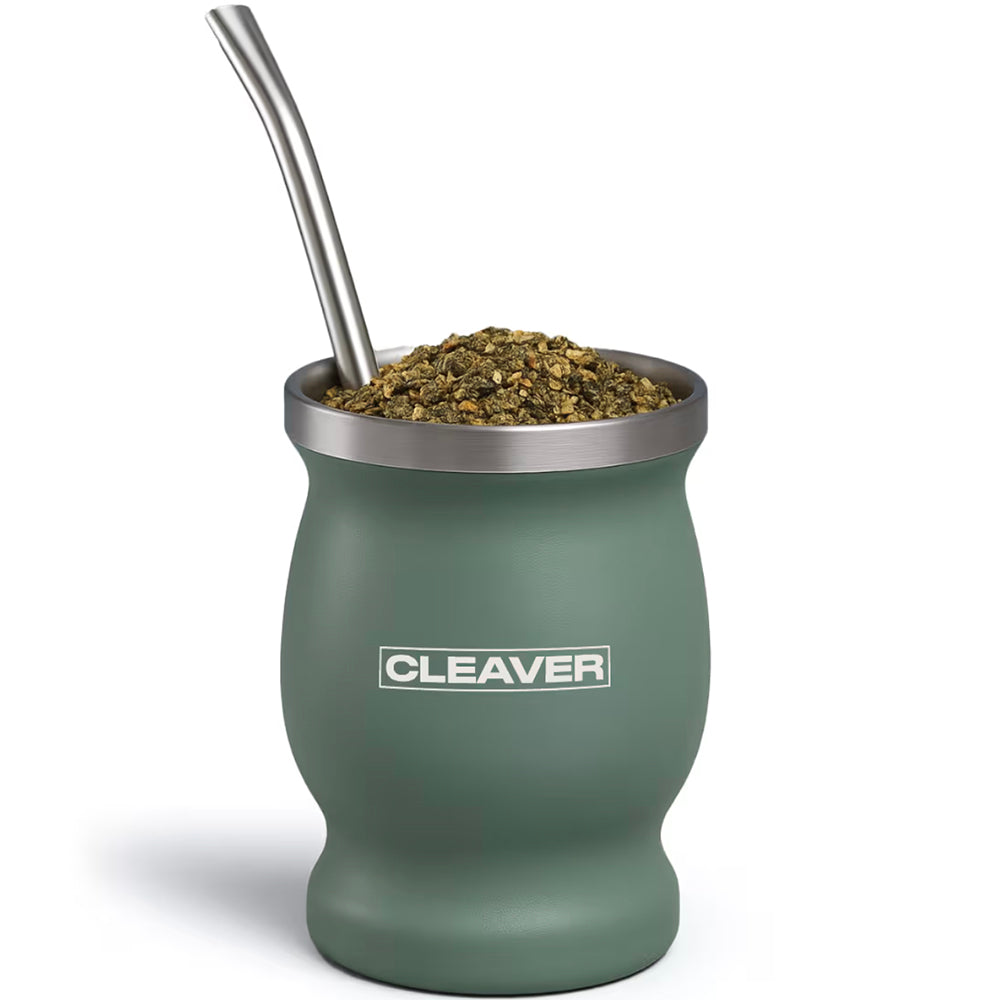 Cleaver Box Logo Mate Cup Sage