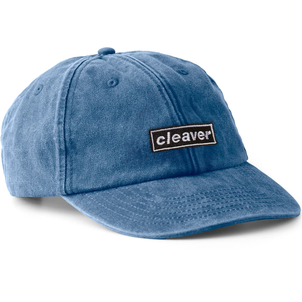 Cleaver Live Forever Dad Hat Washed Blue