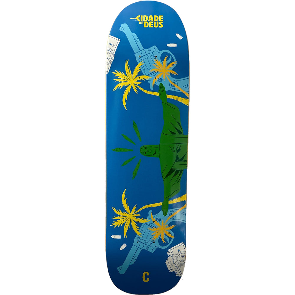 Clown City Of God Reefeemer Skateboard Deck 8.65"