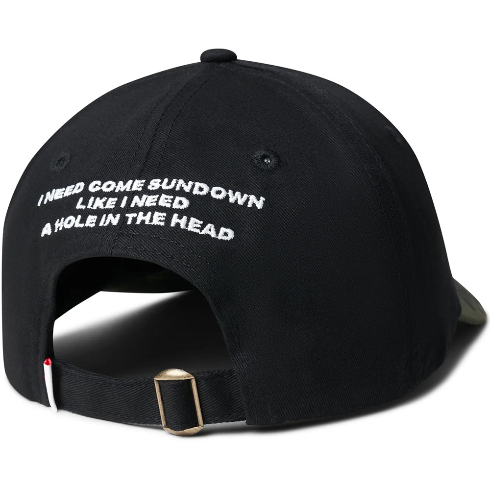 Come Sundown Hole In The Head Cap Black