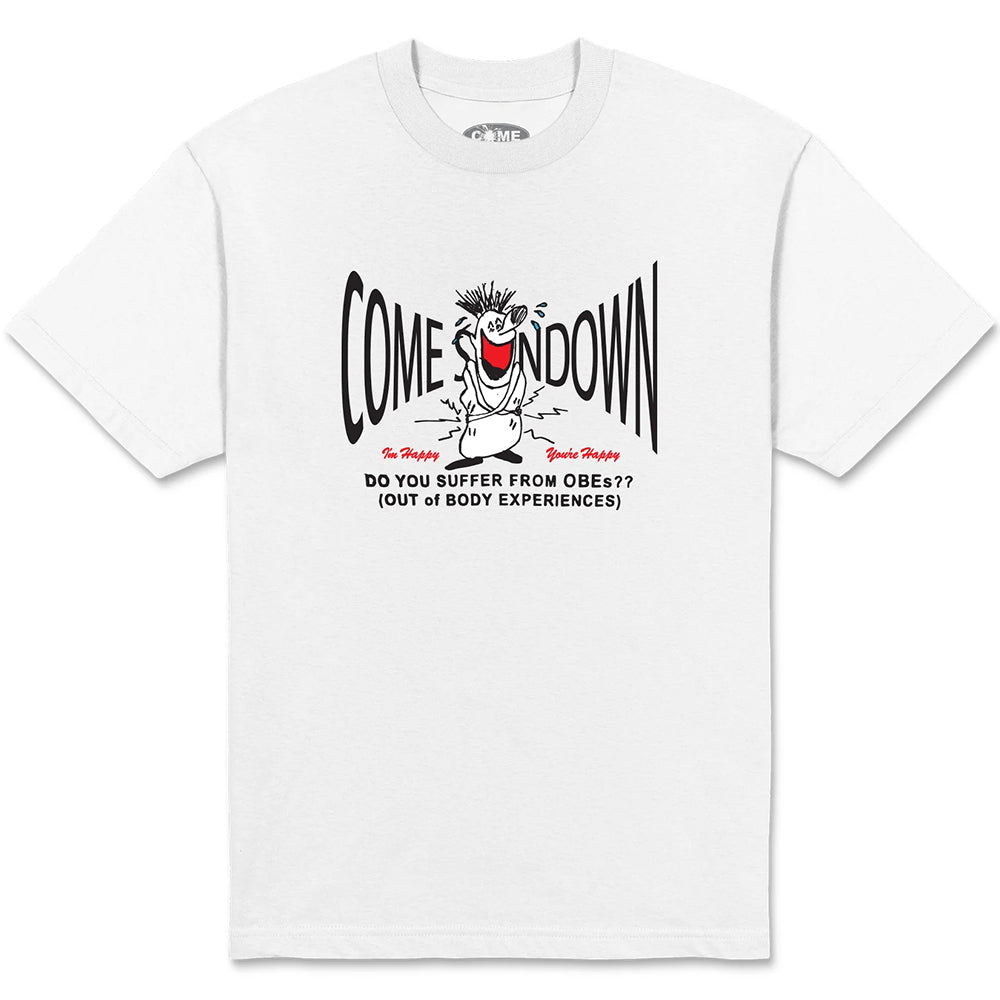 Come Sundown I'm Happy T Shirt White