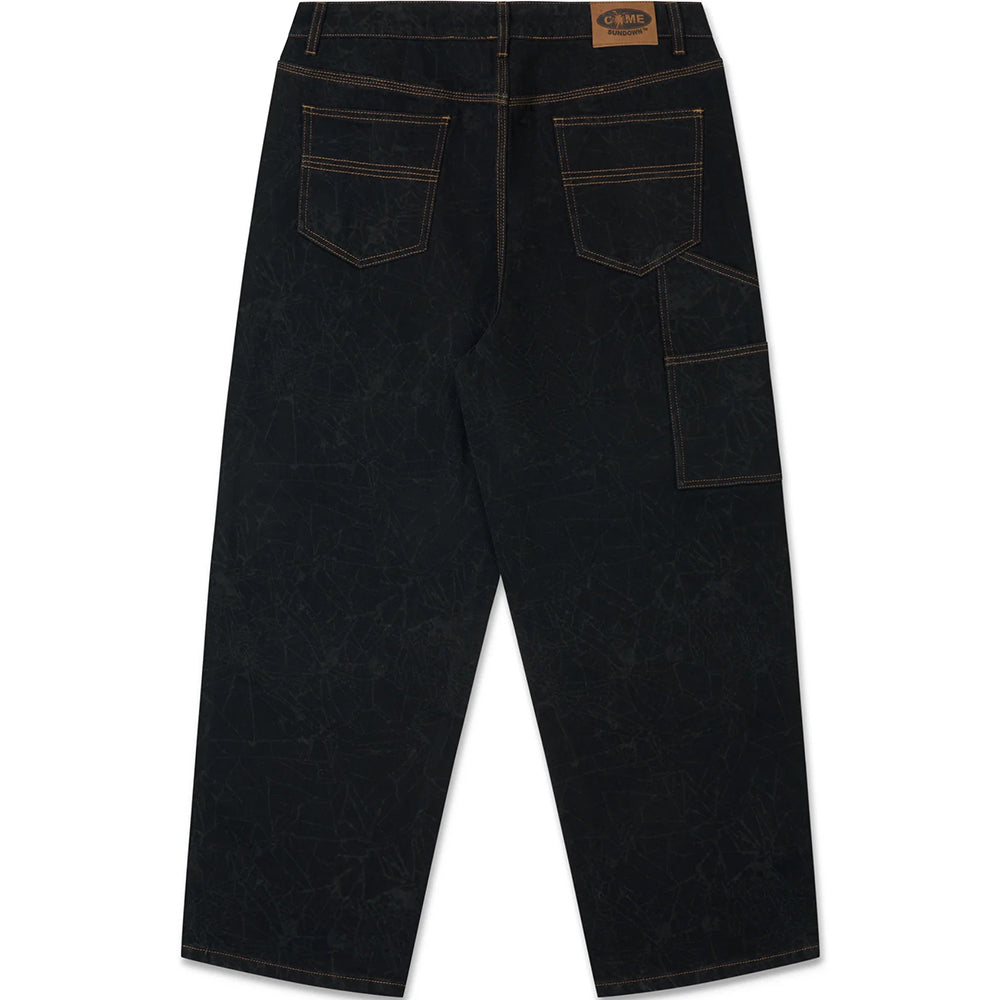 Come Sundown Toil Jeans Black
