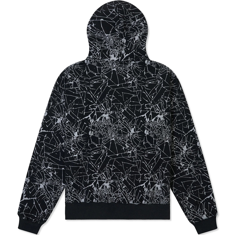 Come Sundown Toil Zip Hood Black