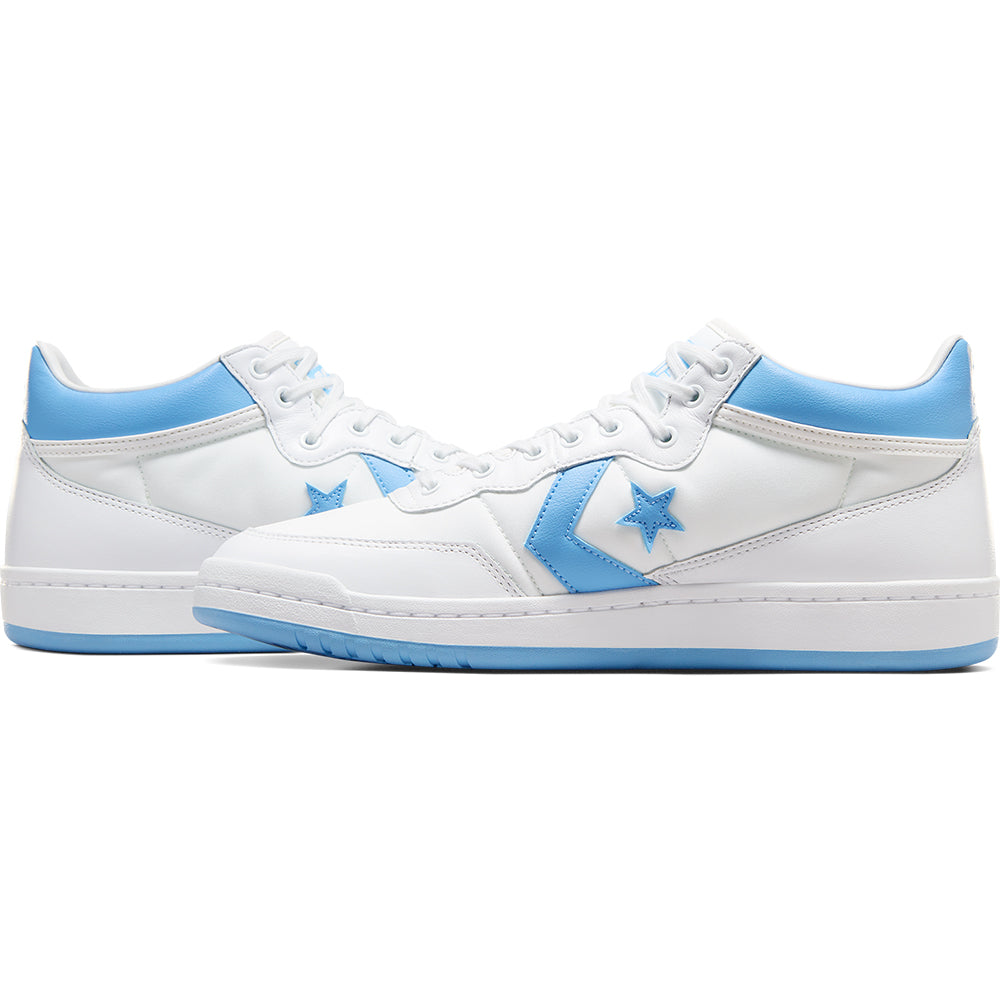 Converse CONS Fastbreak Pro Mid Shoes White/Light Blue/White