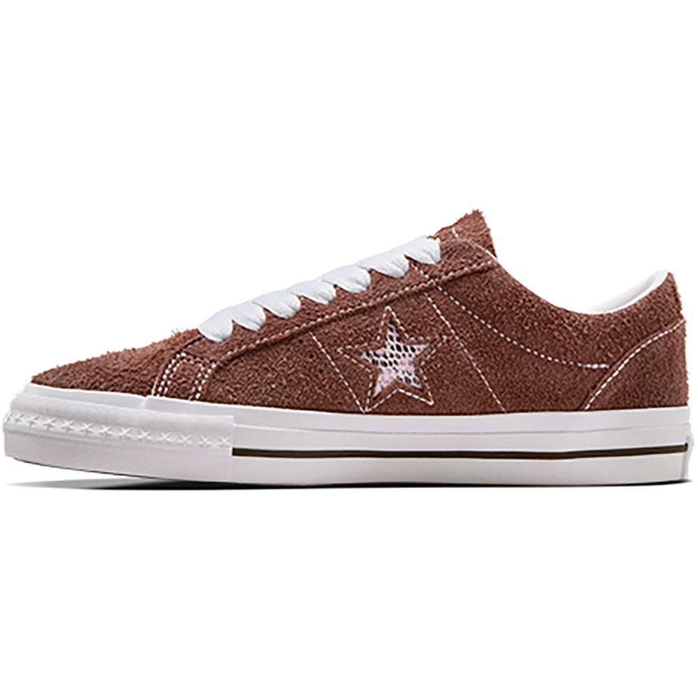 Converse CONS x Quartersnacks One Star Pro Shoes Dark Clove/White/Cherry