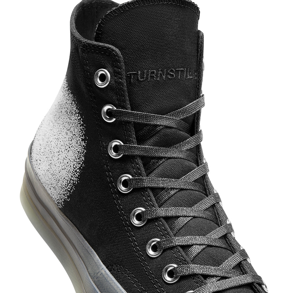 Converse CONS x Turnstile Chuck 70 Hi Shoes Black/Grey/White