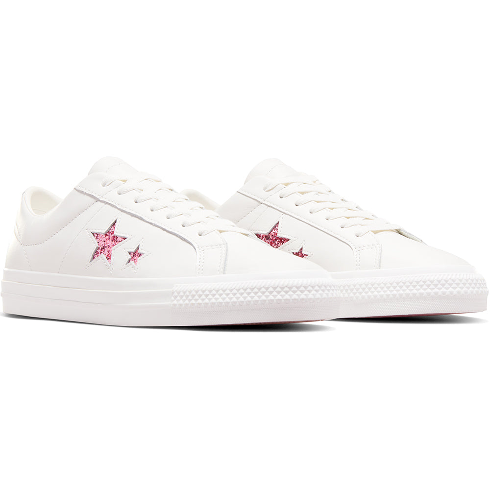 Converse CONS x Turnstile One Star Pro Ox Shoes White/Pink/White