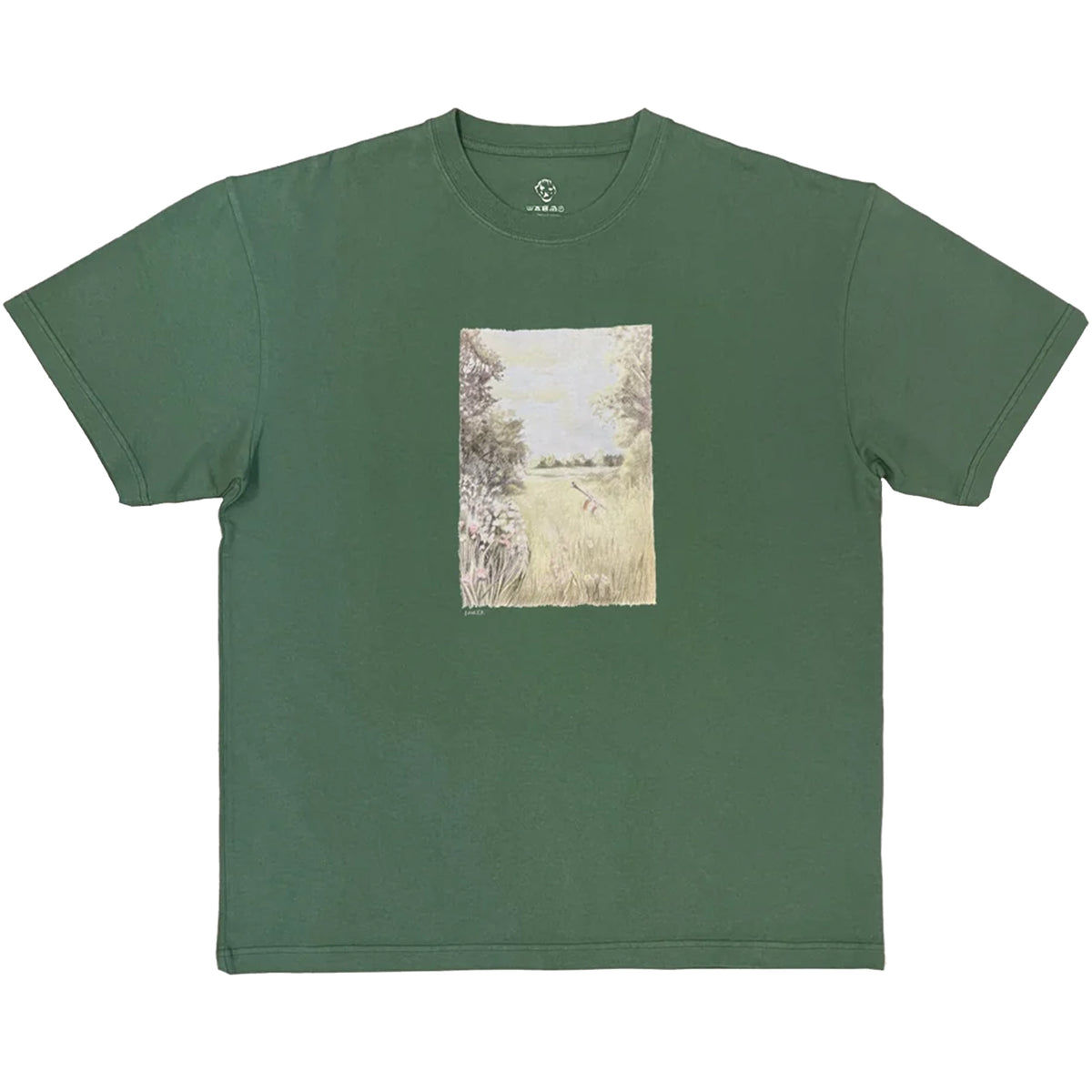 Dancer Flute Tee Green