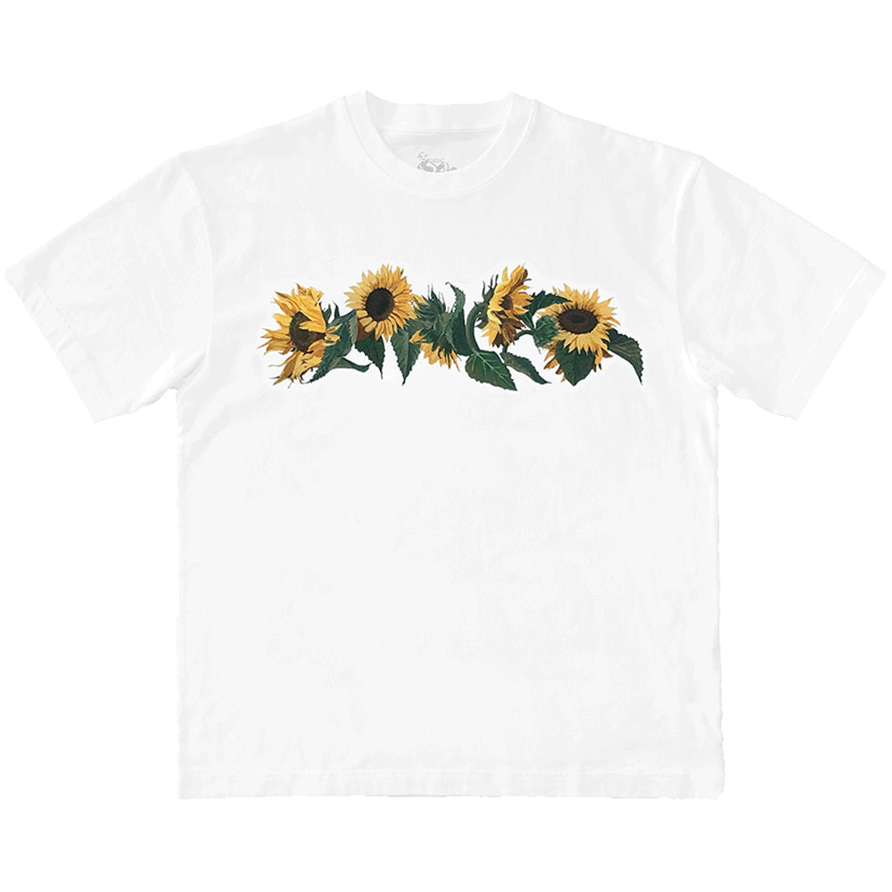 Dancer Sunflower Tee White