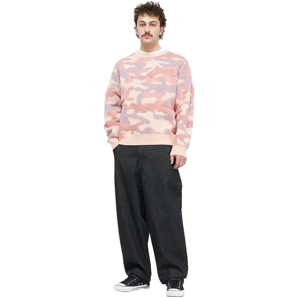 Dime MTL Camo Chenille Knit Blush