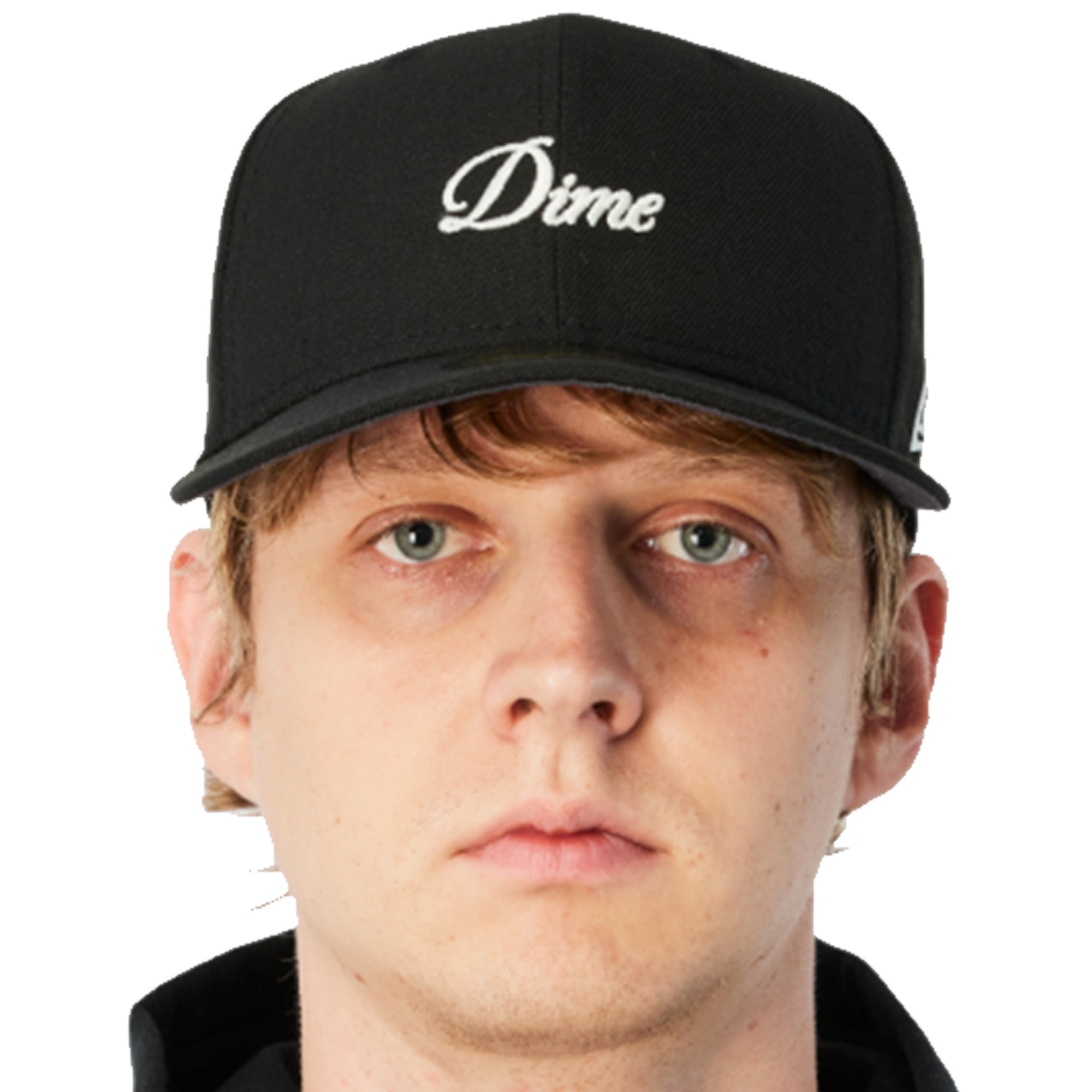 Dime MTL Cursive New Era Cap Black