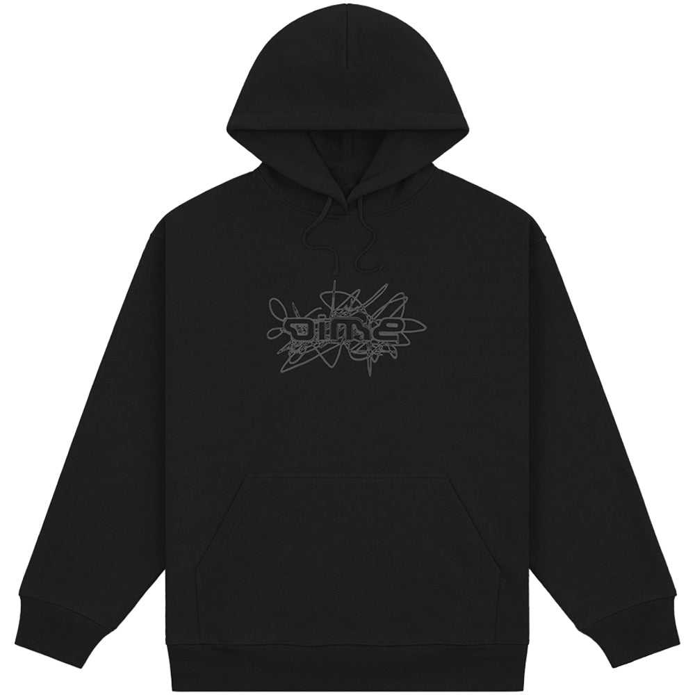 Dime MTL Glyph Hoodie Black
