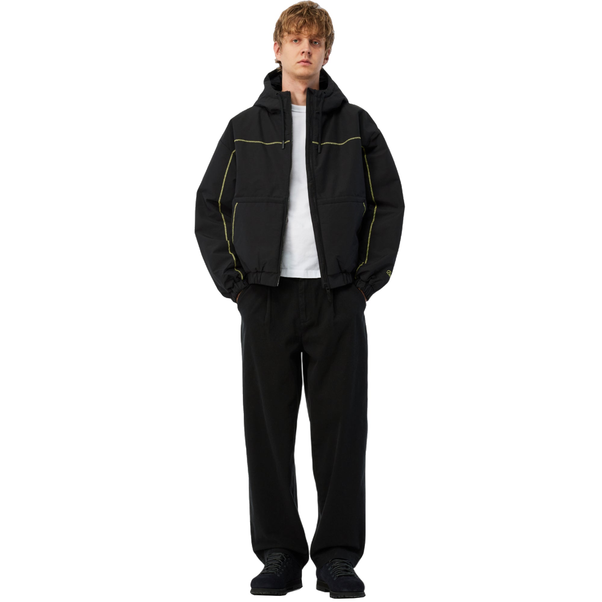 Dime MTL Quilted Ripstop Puffer Jacket Black | NOTE shop