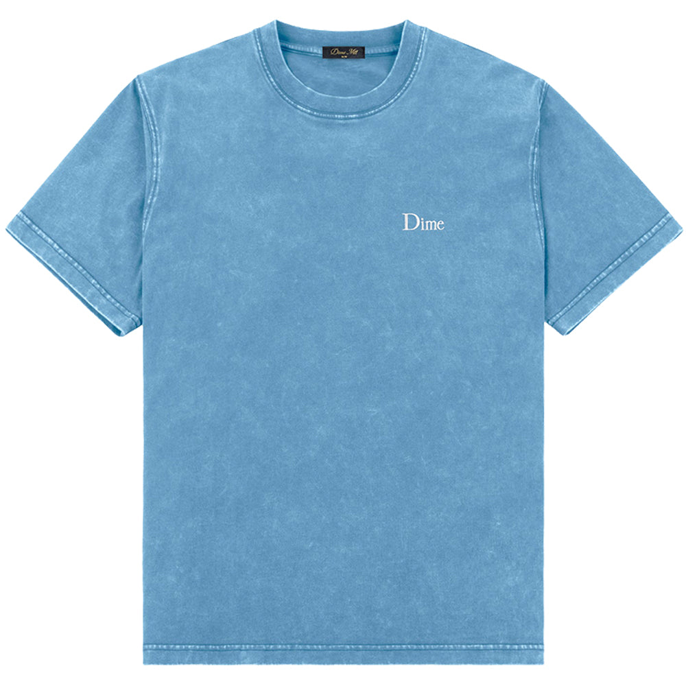 Dime MTL Classic Small Logo T-Shirt Faded Sky