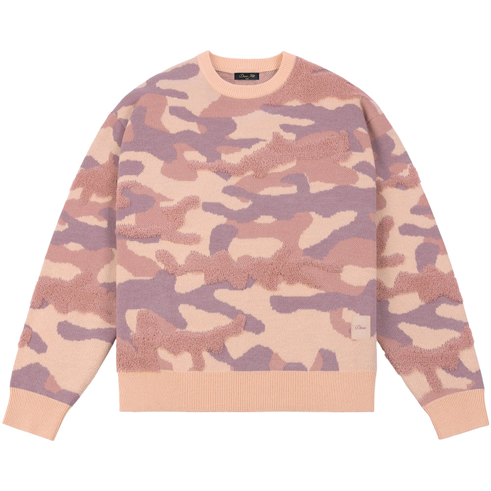 Dime MTL Camo Chenille Knit Blush