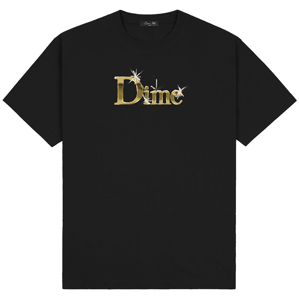 Dime MTL Classic Shiny T-Shirt Black