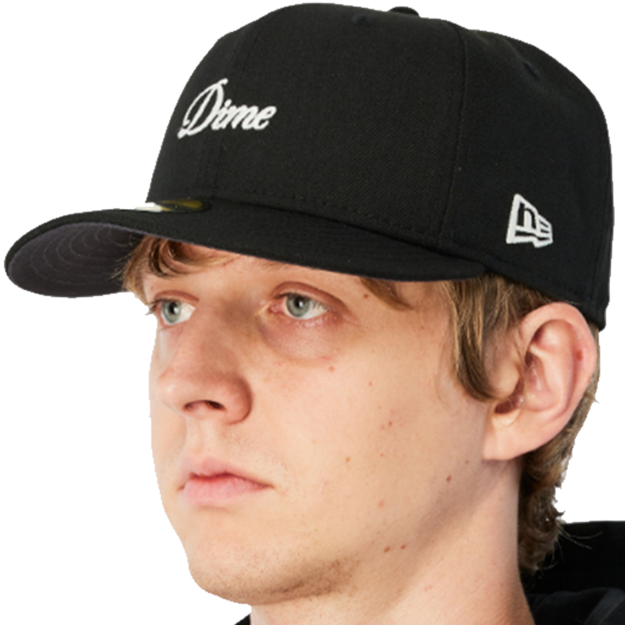 Dime MTL Cursive New Era Cap Black