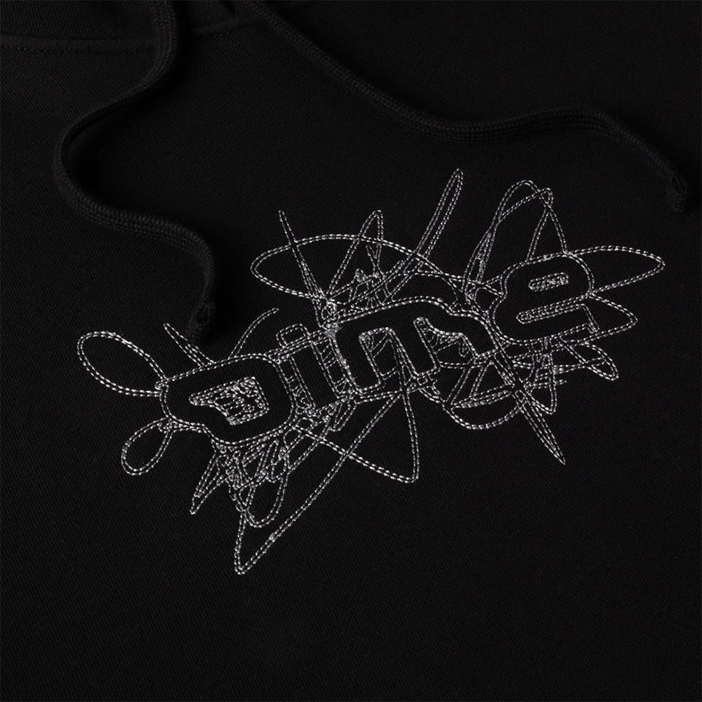 Dime MTL Glyph Hoodie Black