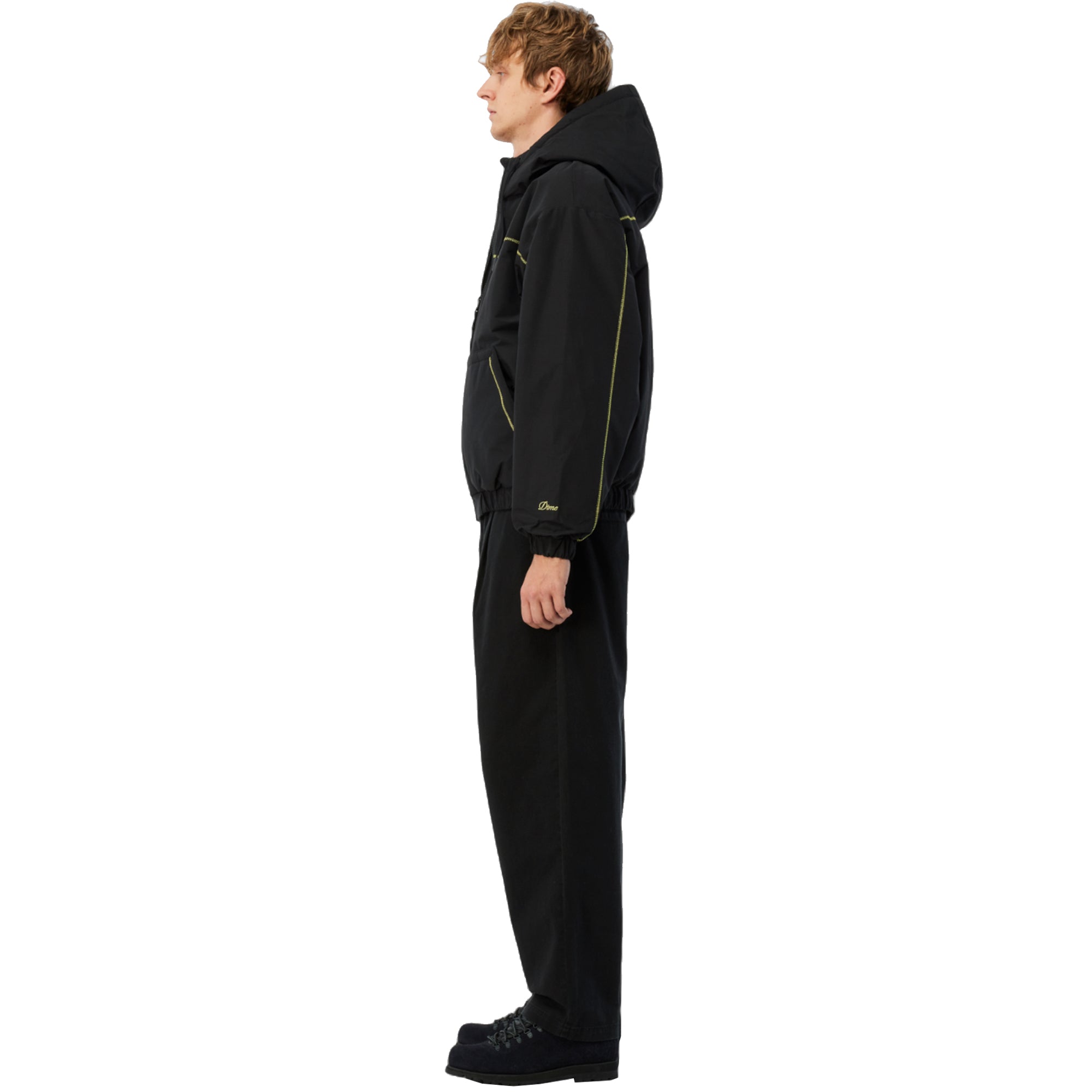 Dime MTL Quilted Ripstop Puffer Jacket Black | NOTE shop