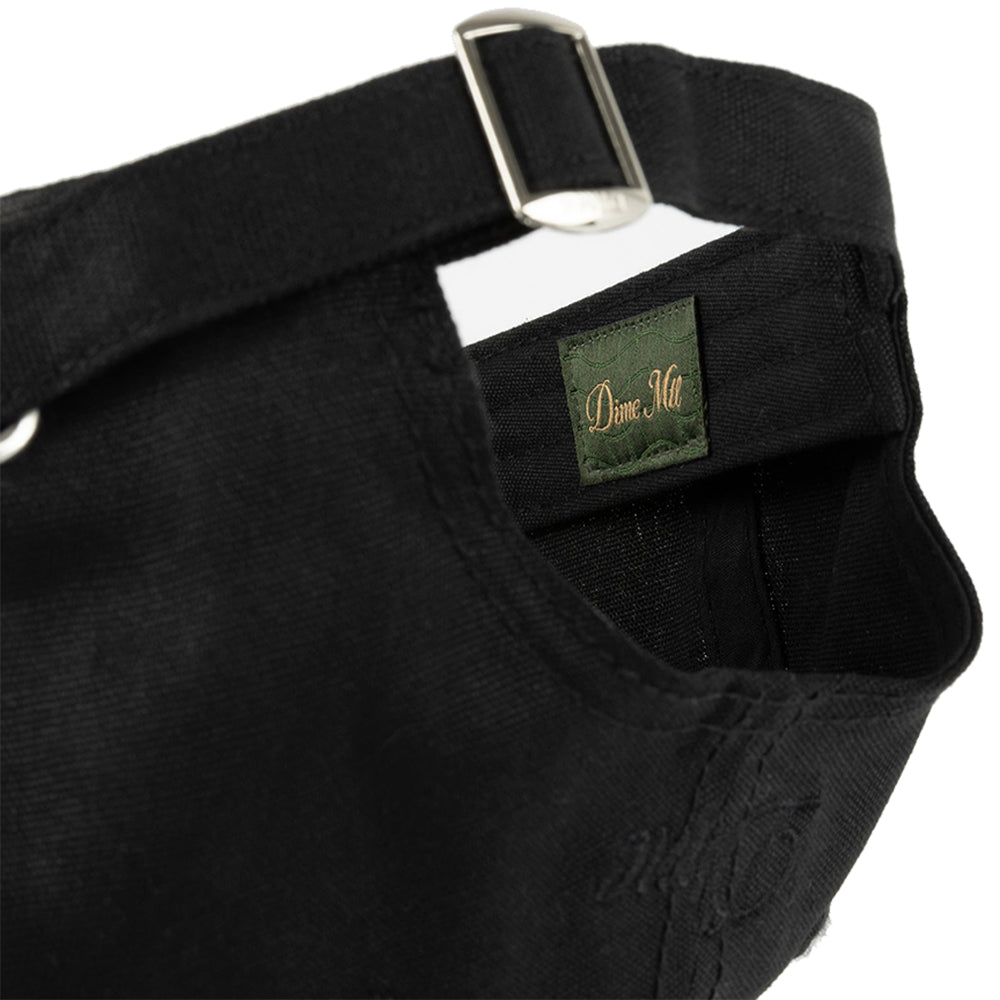 Dime MTL Big Cursive Low Pro Cap Black