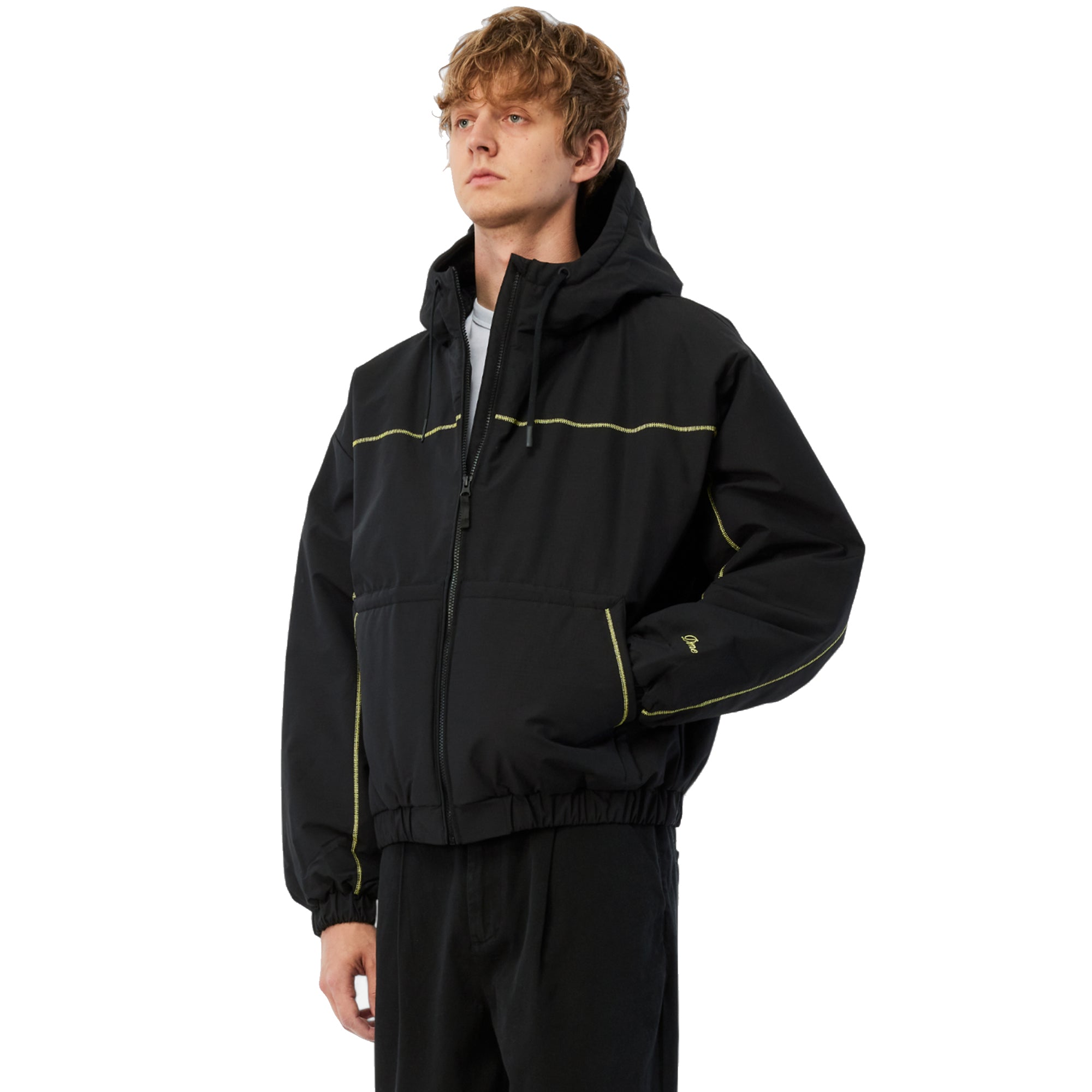 Dime MTL Quilted Ripstop Puffer Jacket Black | NOTE shop