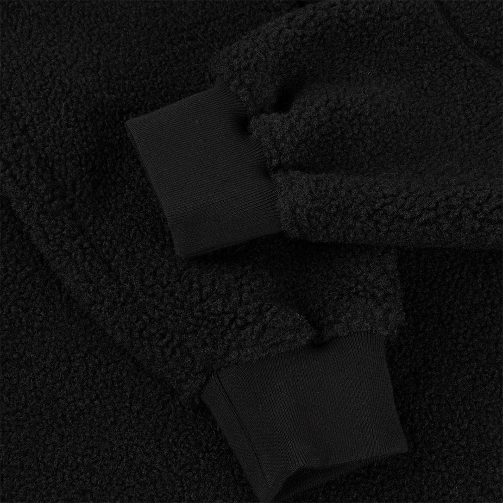 Dime MTL Polar Fleece Sherpa Zip Black